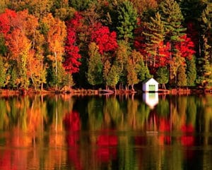 Autumn in the Lakes Region